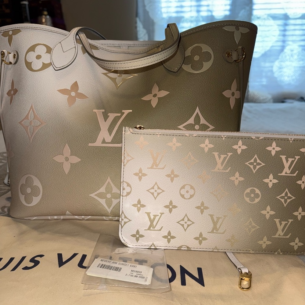 BNWT Louis Vuitton Limited Edition Sunset Neverfull MM
